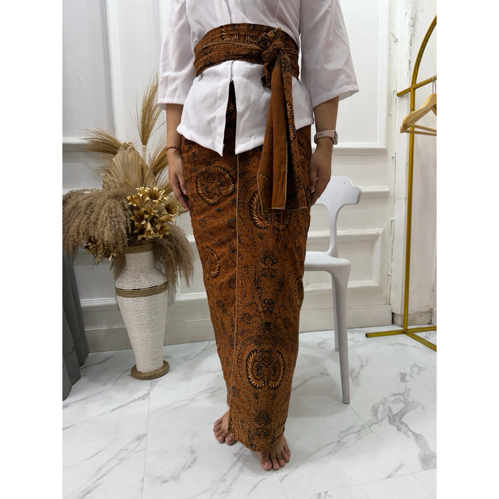 Kamen sutra paris batik sogan premium