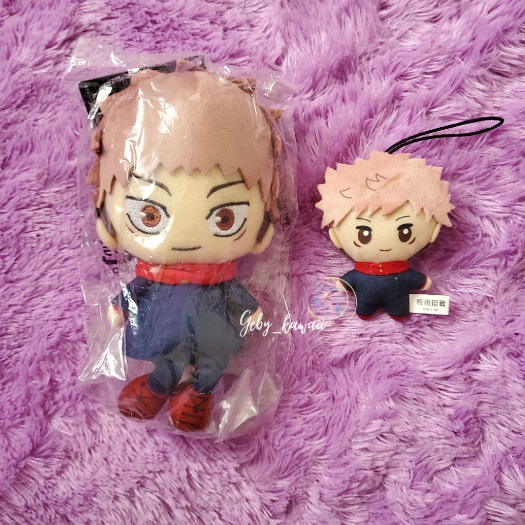 YUJI ITADORI JUJUTSU KAISEN JJK DOLL PLUSH OFFICIAL