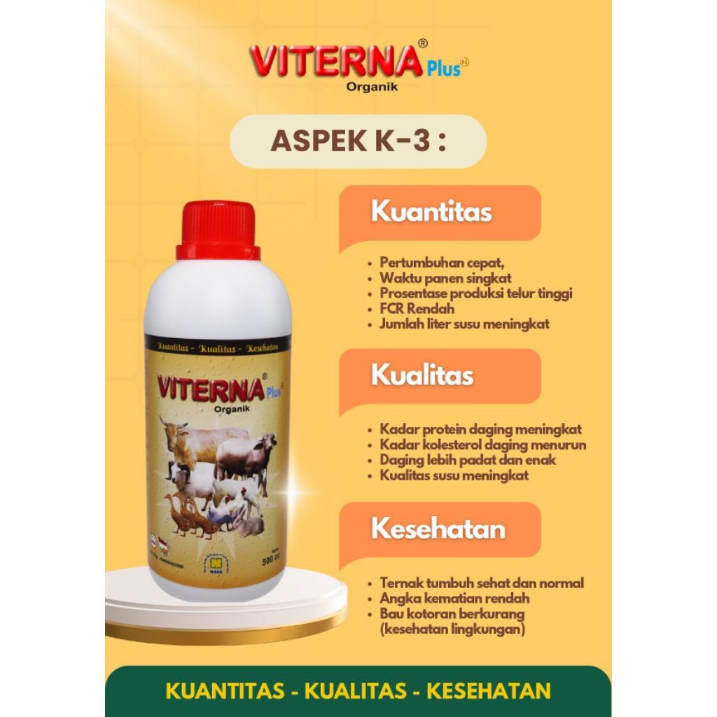 VITERNA (VITAMIN TERNAK) | NASA