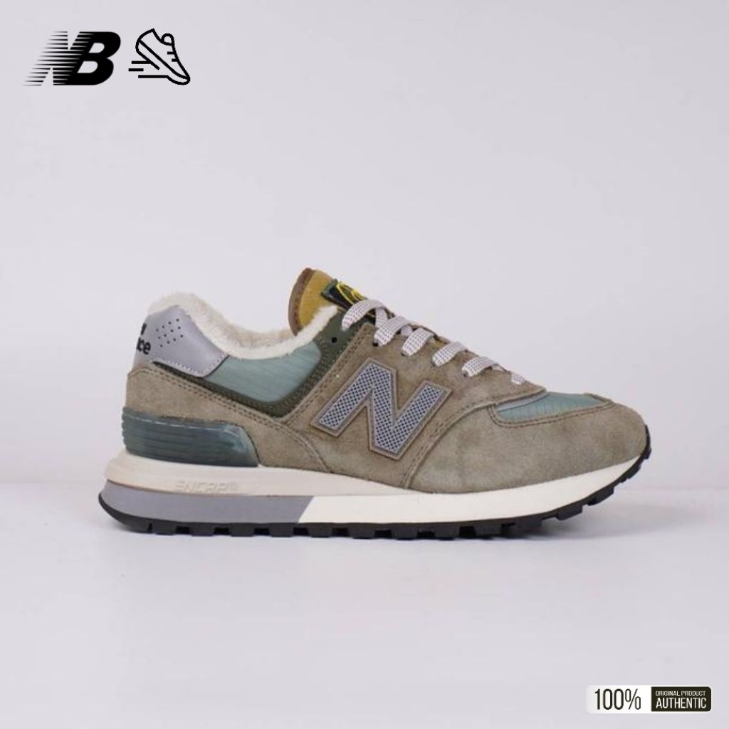 New  Balance 574 Legacy Grey Stone Island Original
