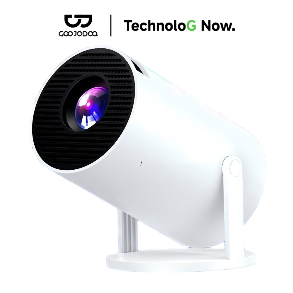 GOOJODOQ PROYEKTOR ANDROID 4K WIFI Bluetooth / PROJECTOR ANDROID MINI / PROYEKTOR MURAH / PROYEKTOR 