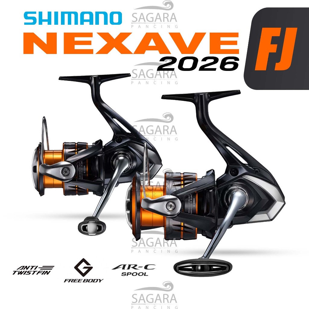 Reel Shimano Nexave FJ | Reel Galatama | Reel Casting | Reel Pancing Spinning