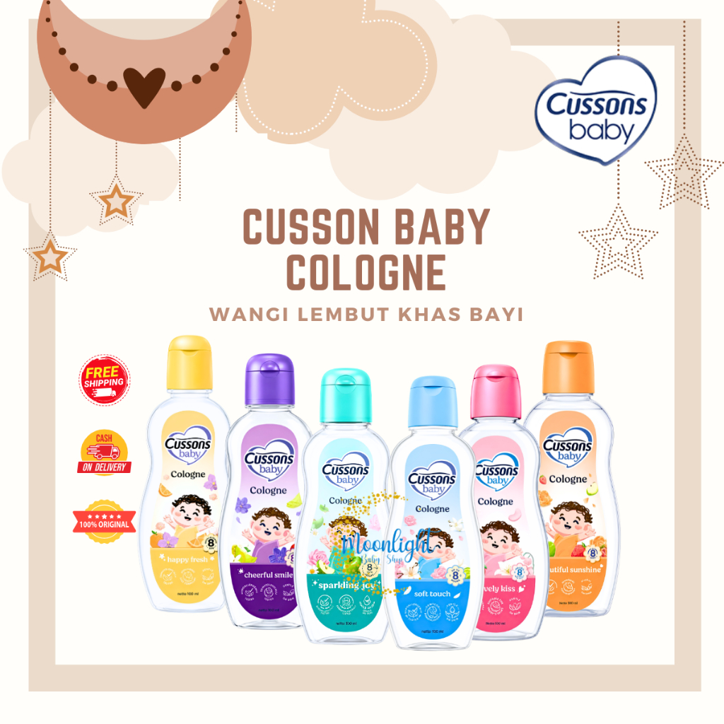Cussons baby Cologne 100ml Minyak Wangi Bayi