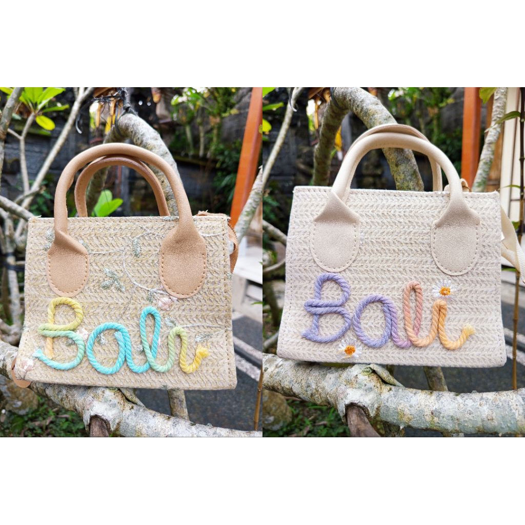 Tas slempang Bali Flower