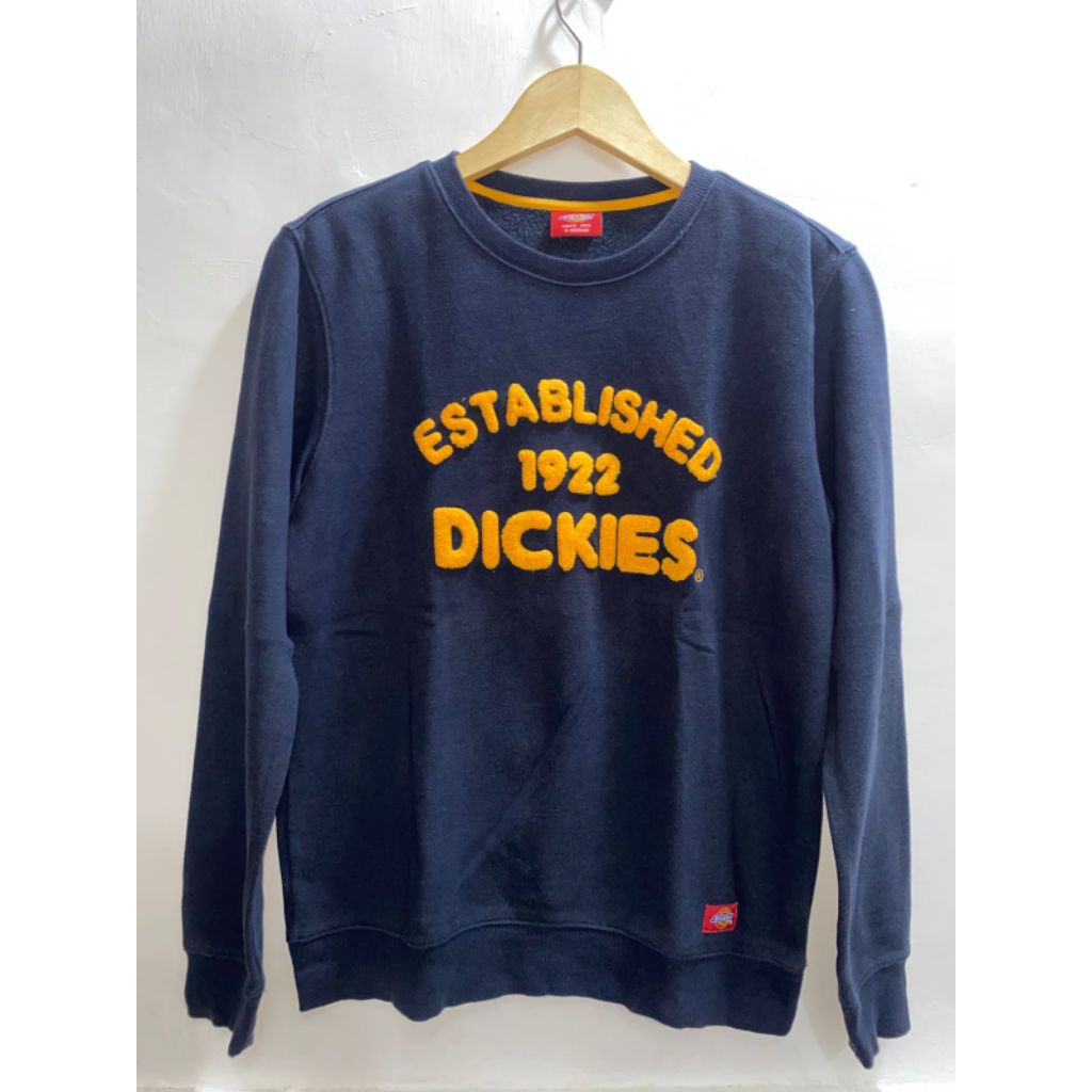 Sweatshirt Dickies Established 1922 Navy Blue - Towel Embroidery Original