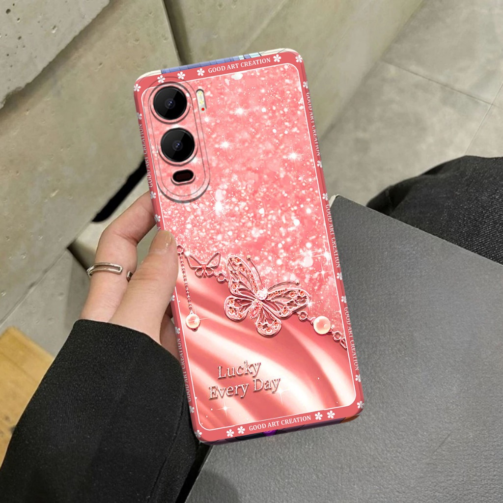 Case Hp Itel City 200 2026 Macaron Camera Protect Motif Terbaru Silikon Kekinian Softcase Casing Pro