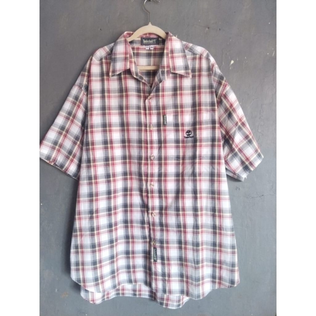 KEMEJA FLANEL TIMBERLAND BIG SIZE 2XL