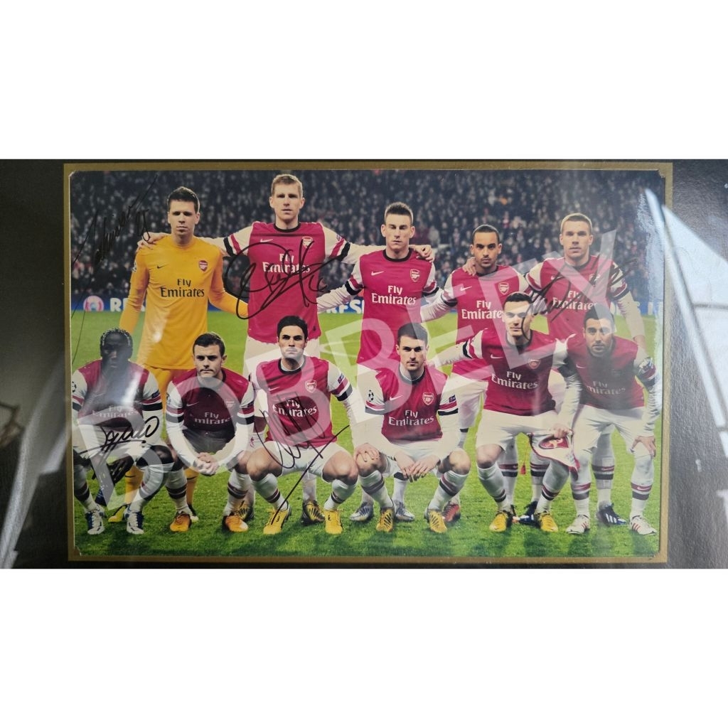 Poster Arsenal - Arsenal 2012/2013 Player Signed