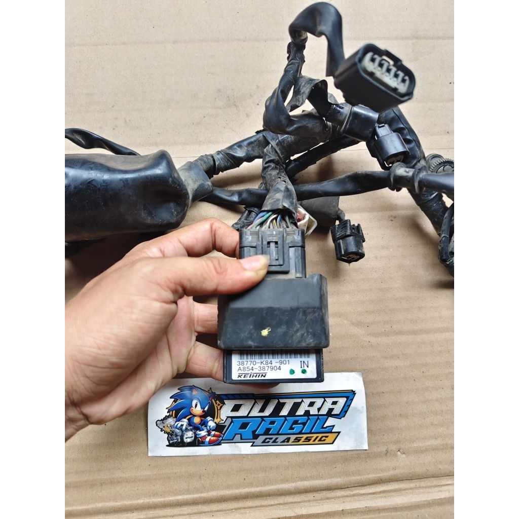 KABEL BODY FULL SET PENGAPIAN KABEL SET CDI HONDA CRF 150L K84 ECU KUIL KIPROK CRF 150L K84 ORIGINAL