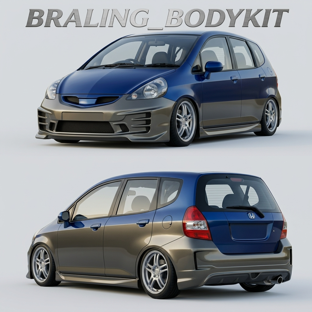 Bodykit Depan Belakang Jazz 2004 2005 2006 2007 swa