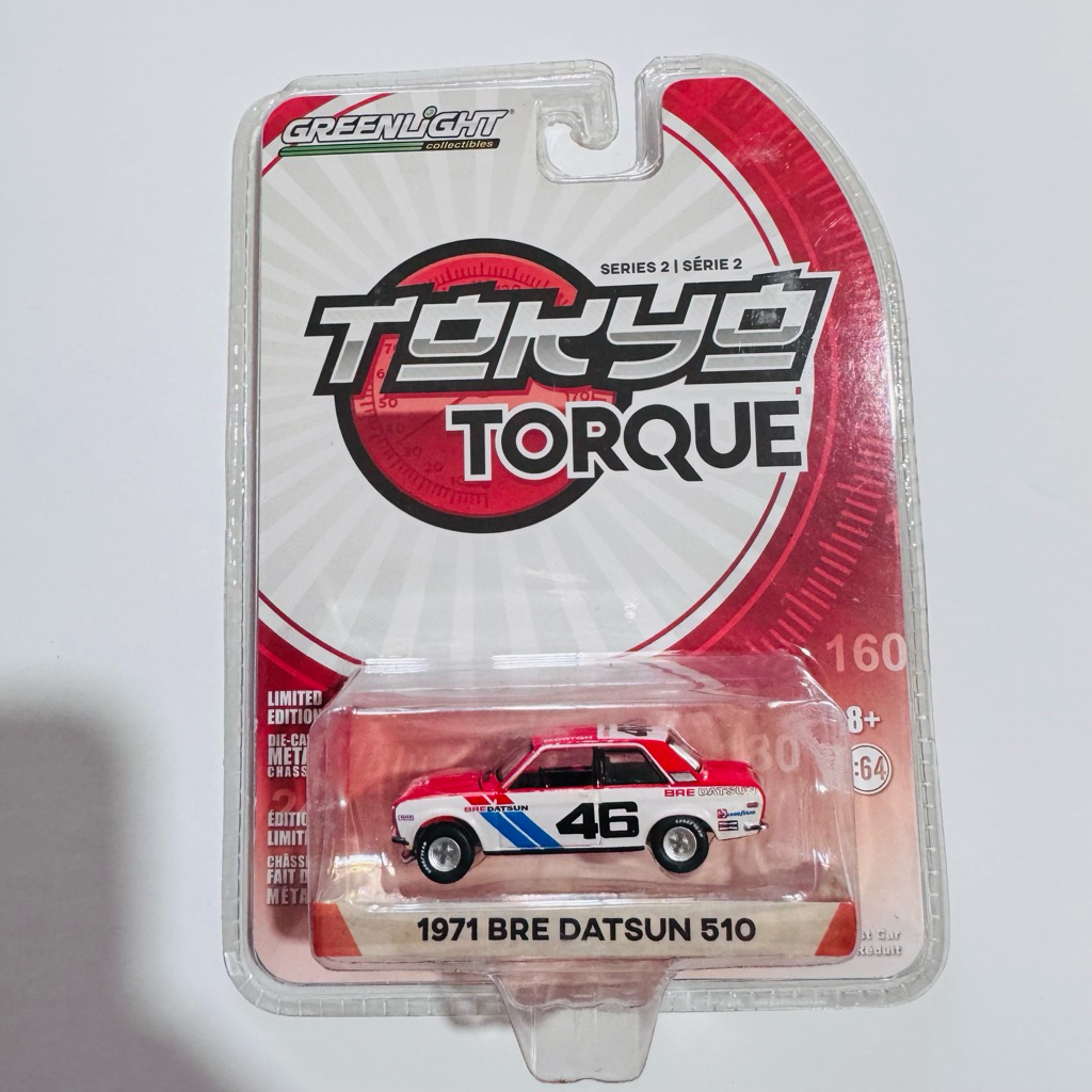 Johny Lightning Datsun BRE RED