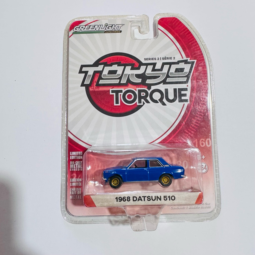 Johny Lightning Datsun BRE Biru