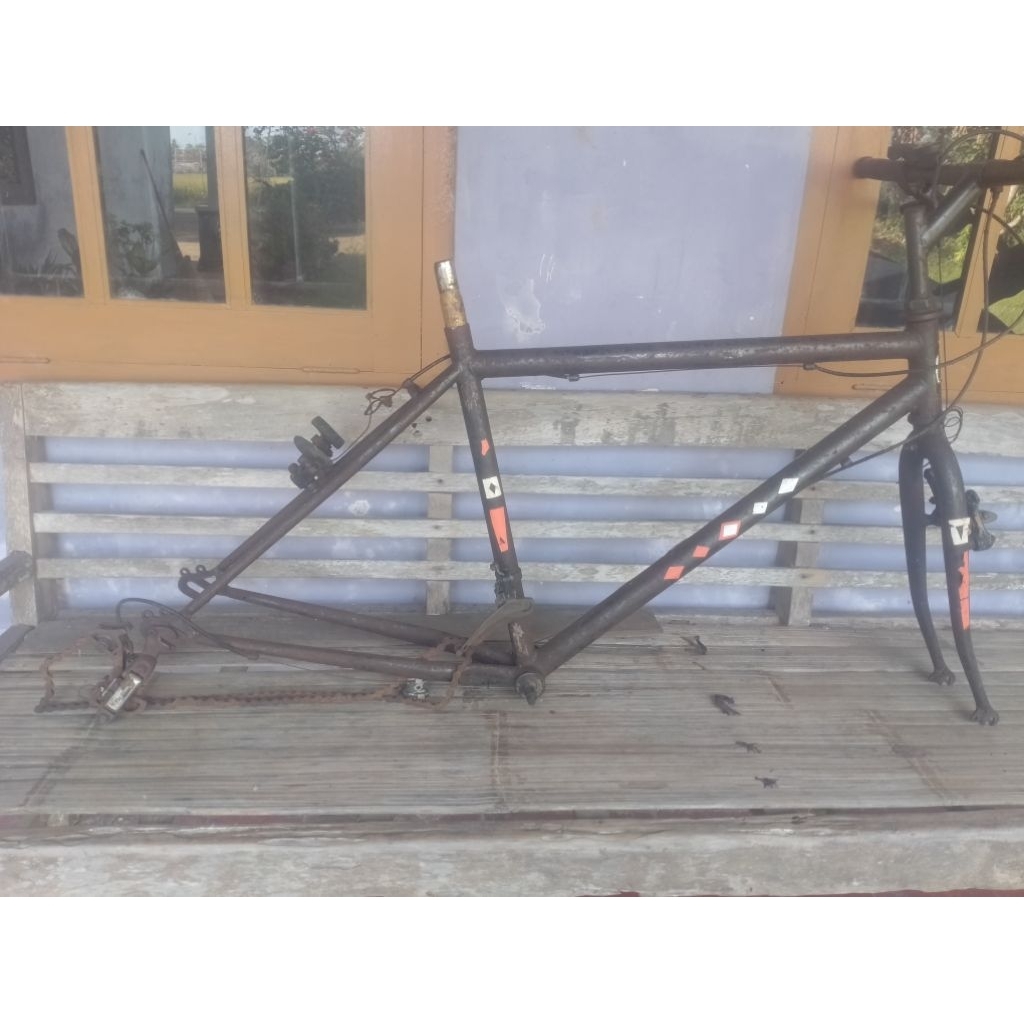 Frame sepeda Polygon jadul size18