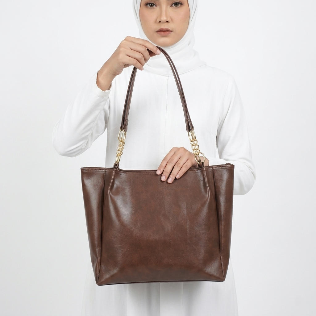 Tote Bag Besar Wanita Elegan Neira Living – Tas Kerja, Kuliah