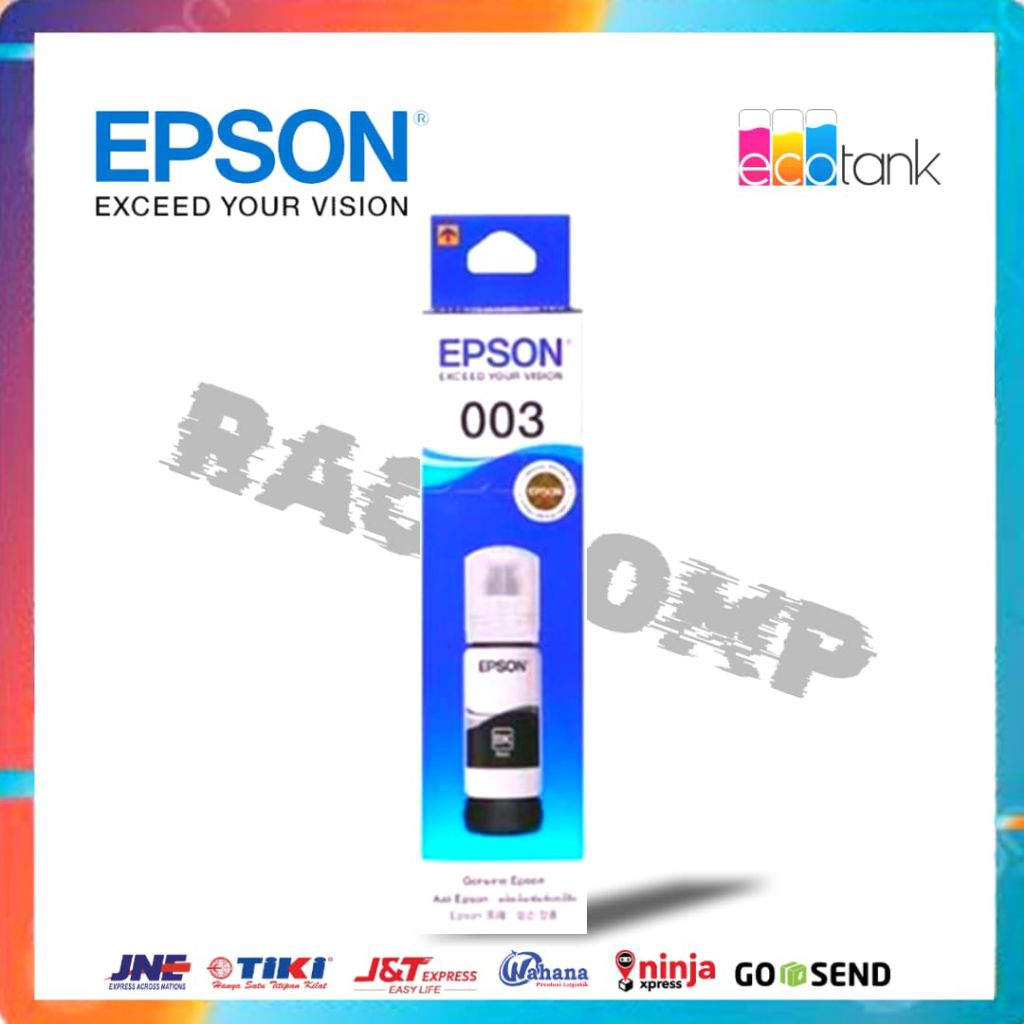 TINTA EPSON 003 ORIGINAL-HITAM