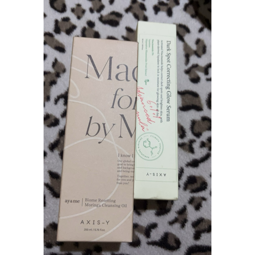 AXIS-Y Biome Resetting Moringa Cleansing Oil 200ml | Axis Y TXA SERUM