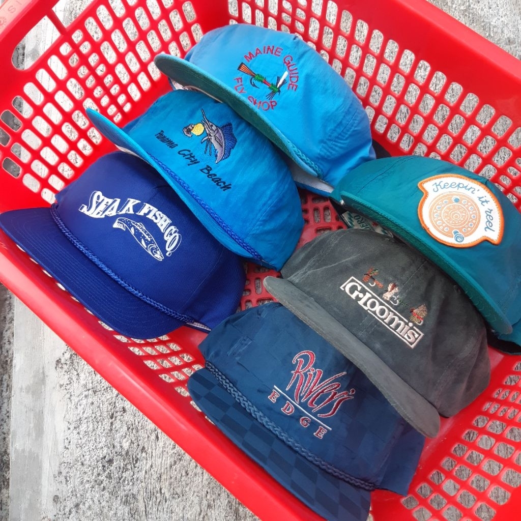 Topi Vintage Topi Mancing Ropehat Tali Kapal