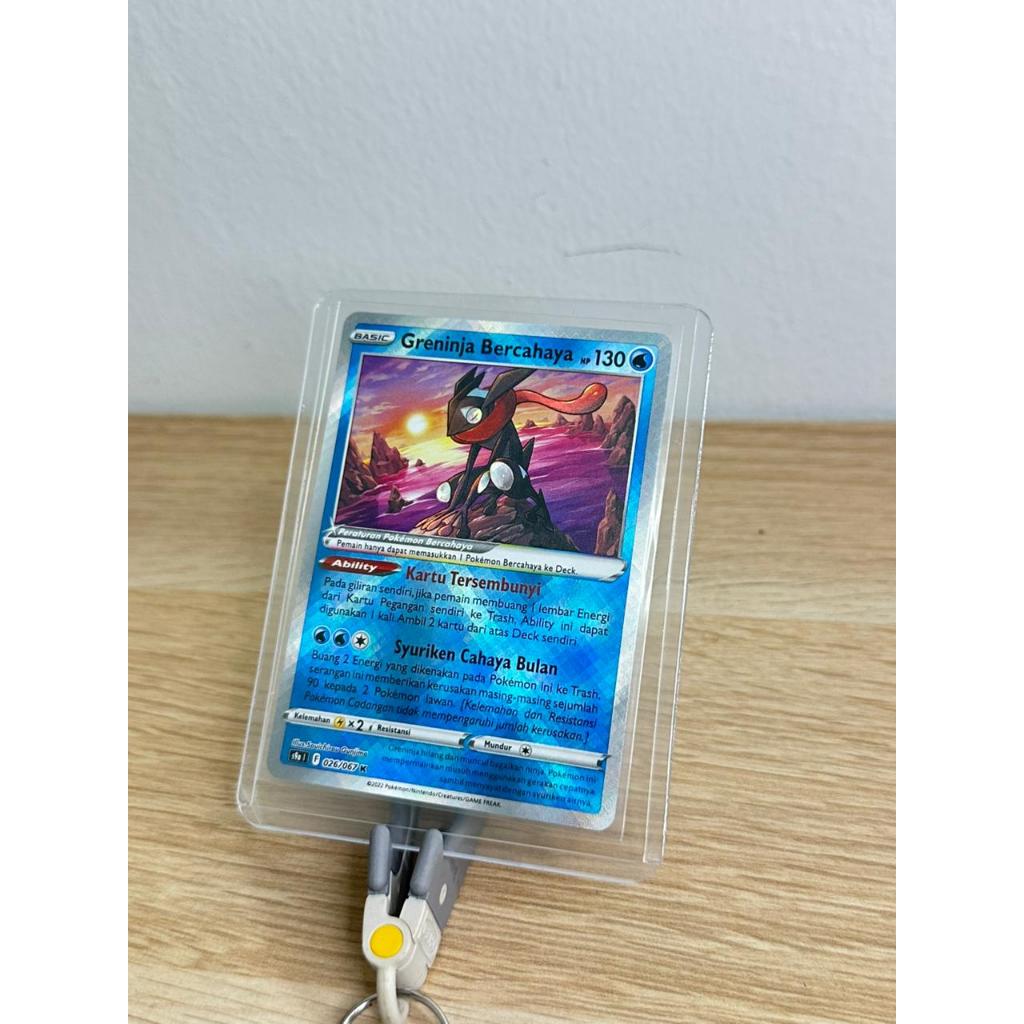 Kartu Pokemon - Greninja Bercahaya 026/067