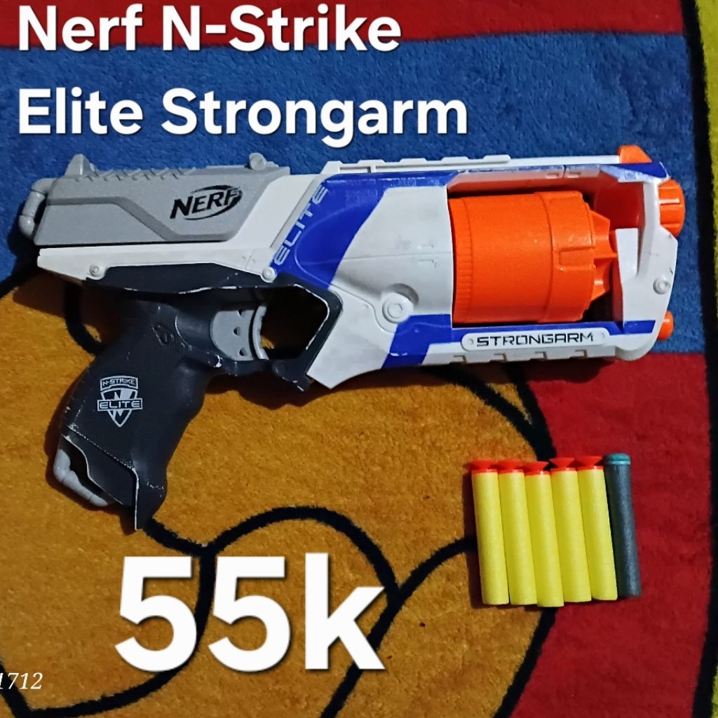 Mainan Pistol Nerf N-Strike Elite Strongarm