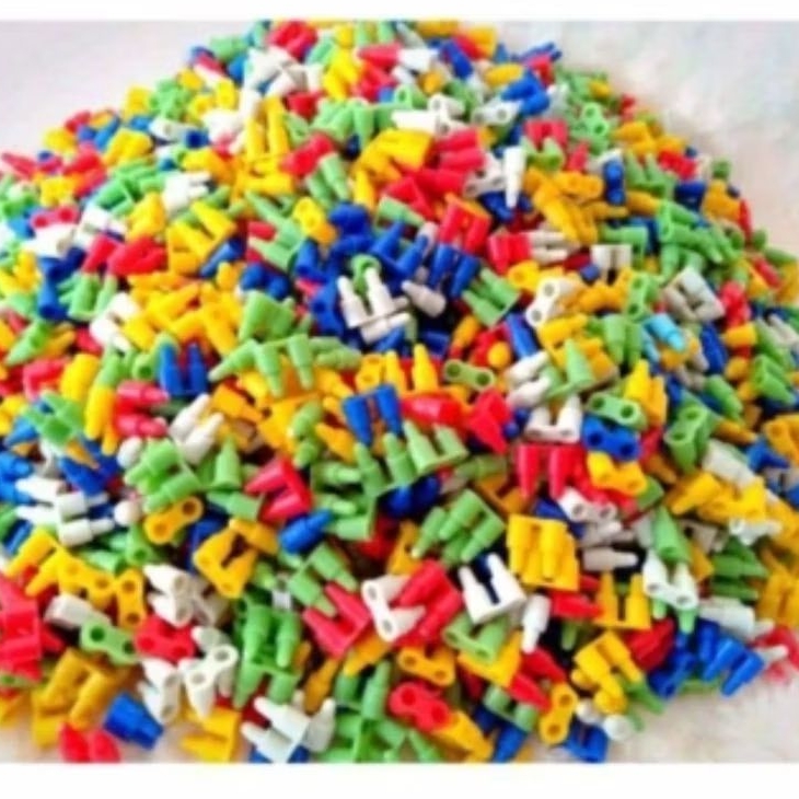 Lego roket miniset mainan jadul edukasi anak isi 200