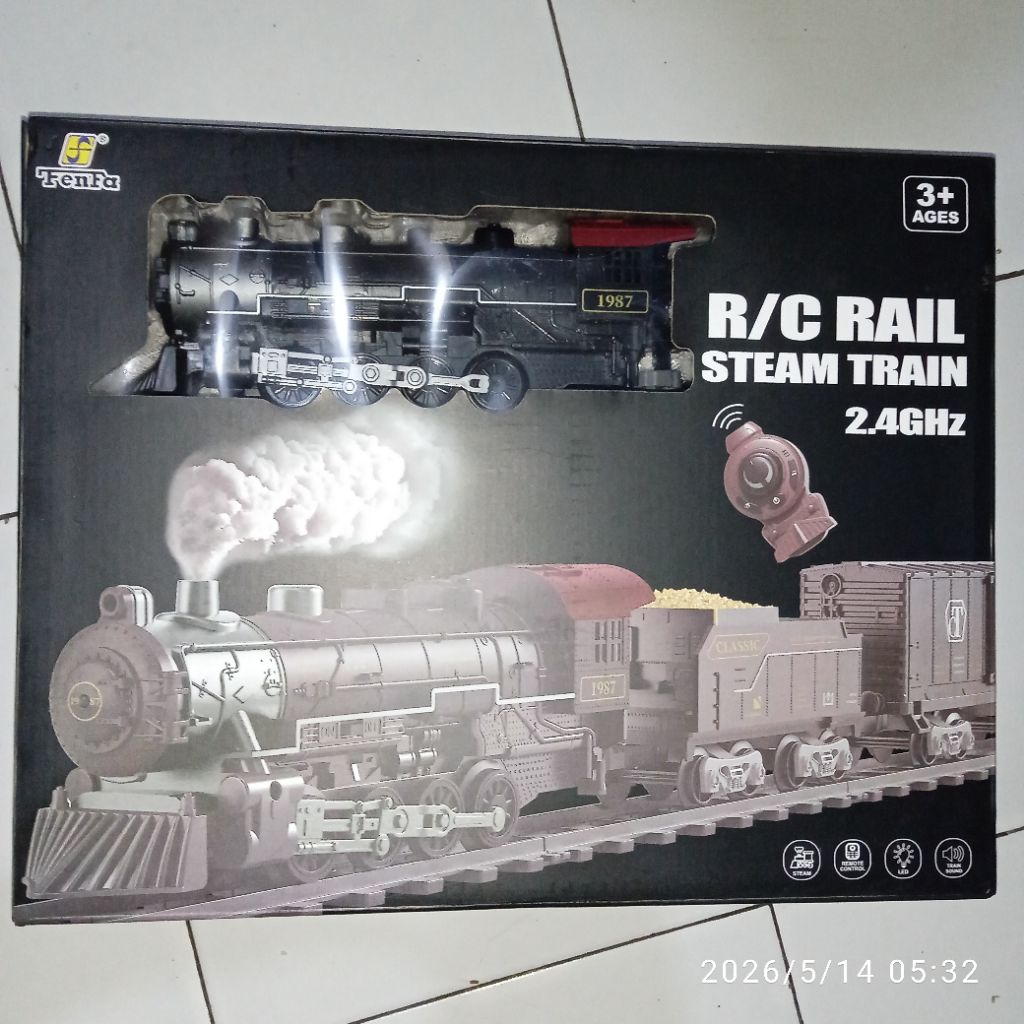 mainan kereta api Fenfa Rc train set