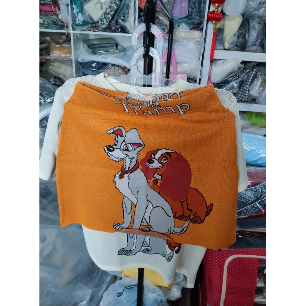 One Set rajut brand ploypa studio (barang Asli Bangkok / bkk ) baju Dan rok