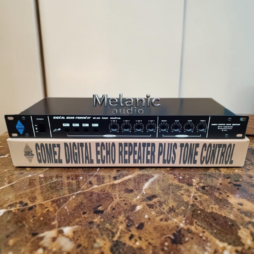 box digital echo repeater plus tone control gomez ranic