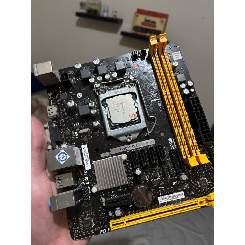 Biostar H110MHV3 + pentium g4560