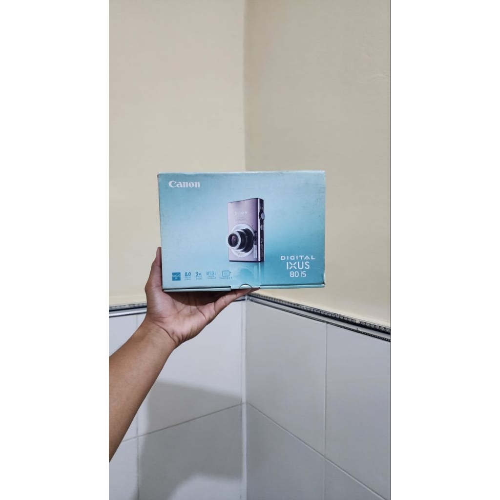 digicam Canon ixus 80 is fullset box