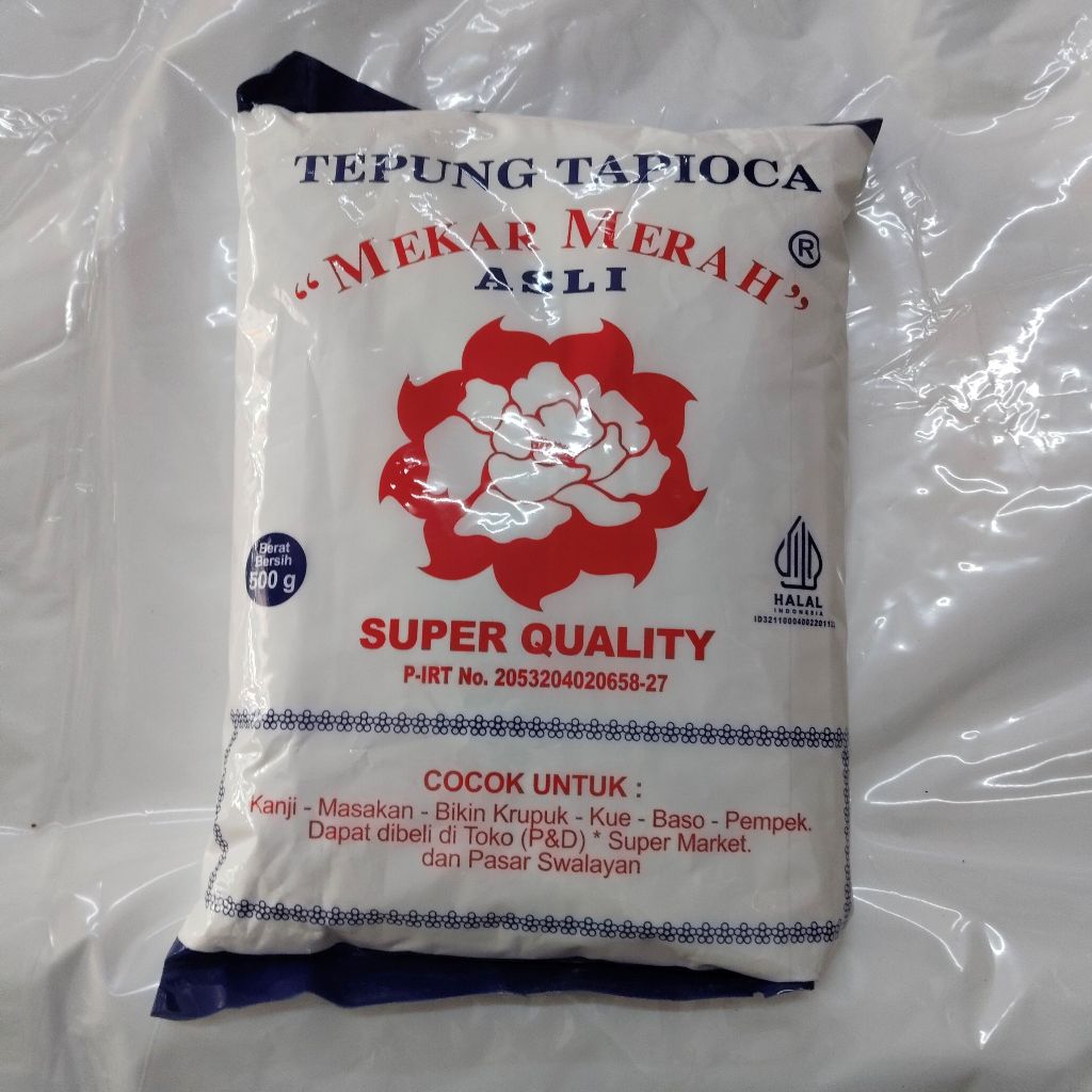 TEPUNG TAPIOKA ACI MEKAR MERAH 500 GRAM