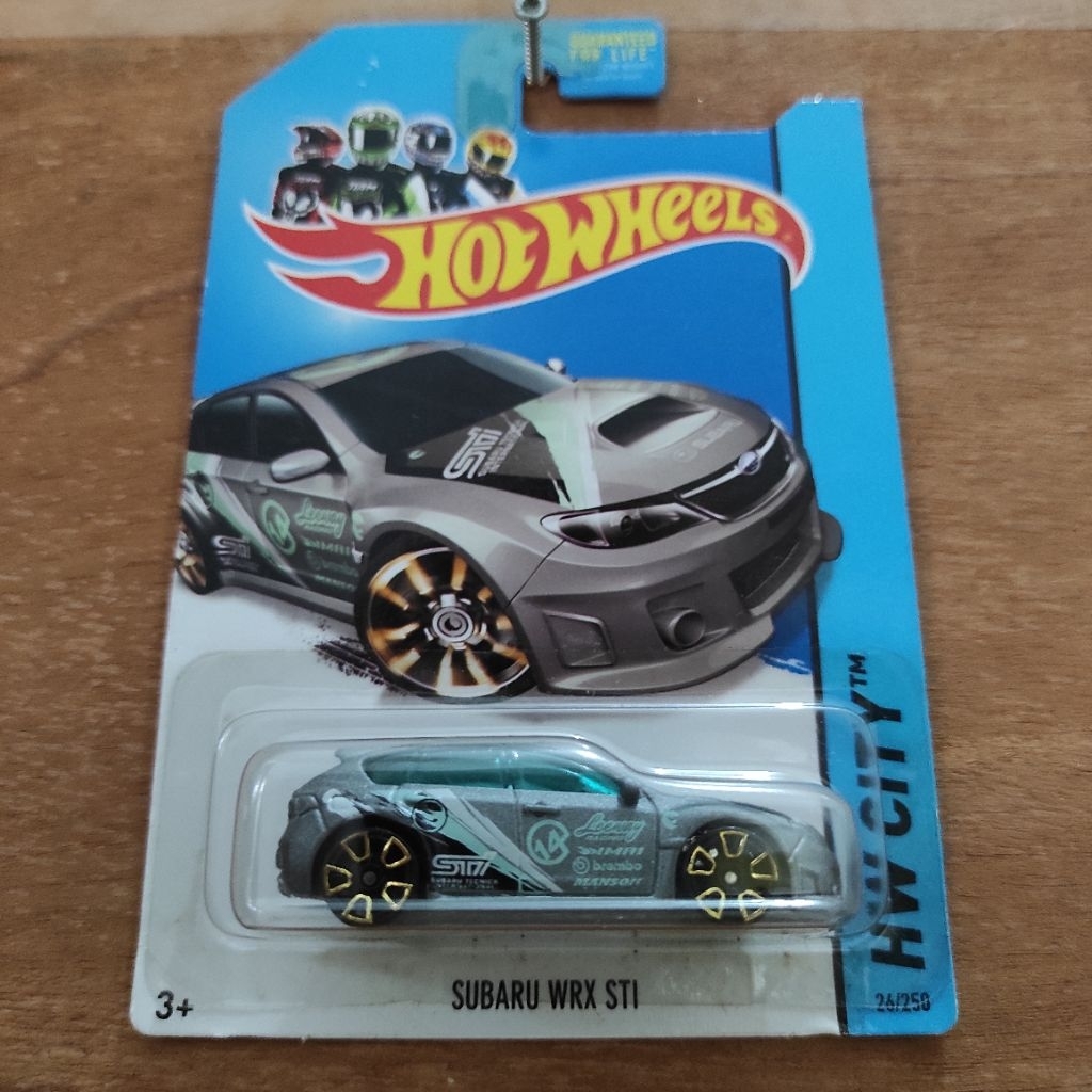 Hot Wheels Subaru WRX STI (Treasure Hunt) - Silver