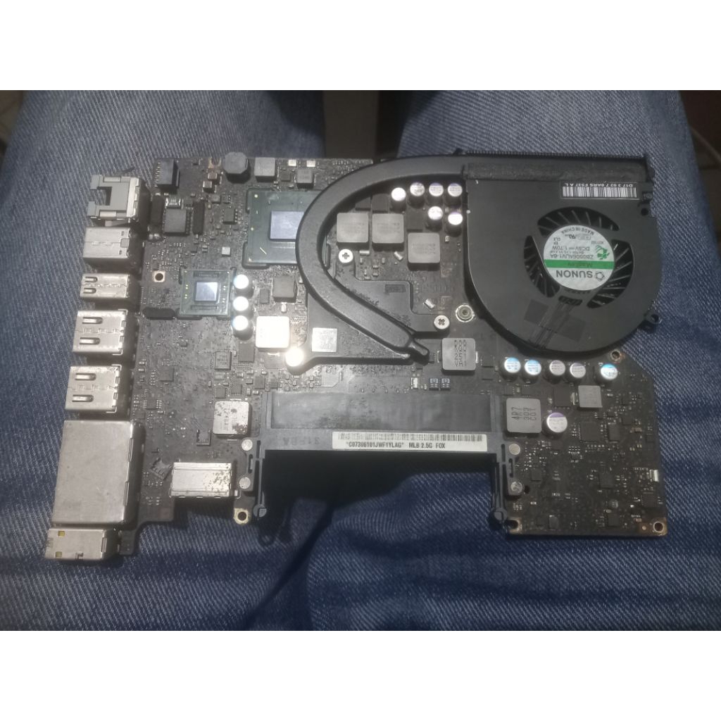 logicboard macbook pro a1278 core i5 2012