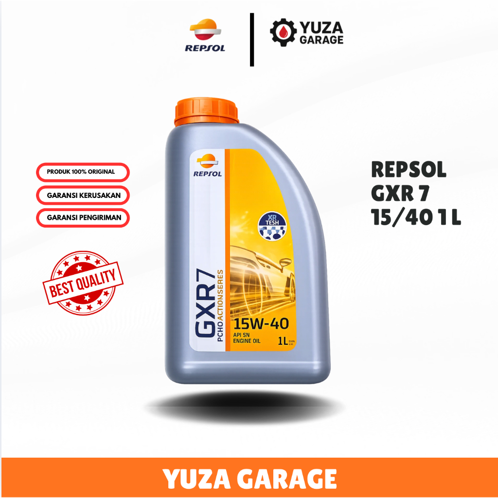 Repsol GXR 7 15/40 1l Oli Mobil Tangguh