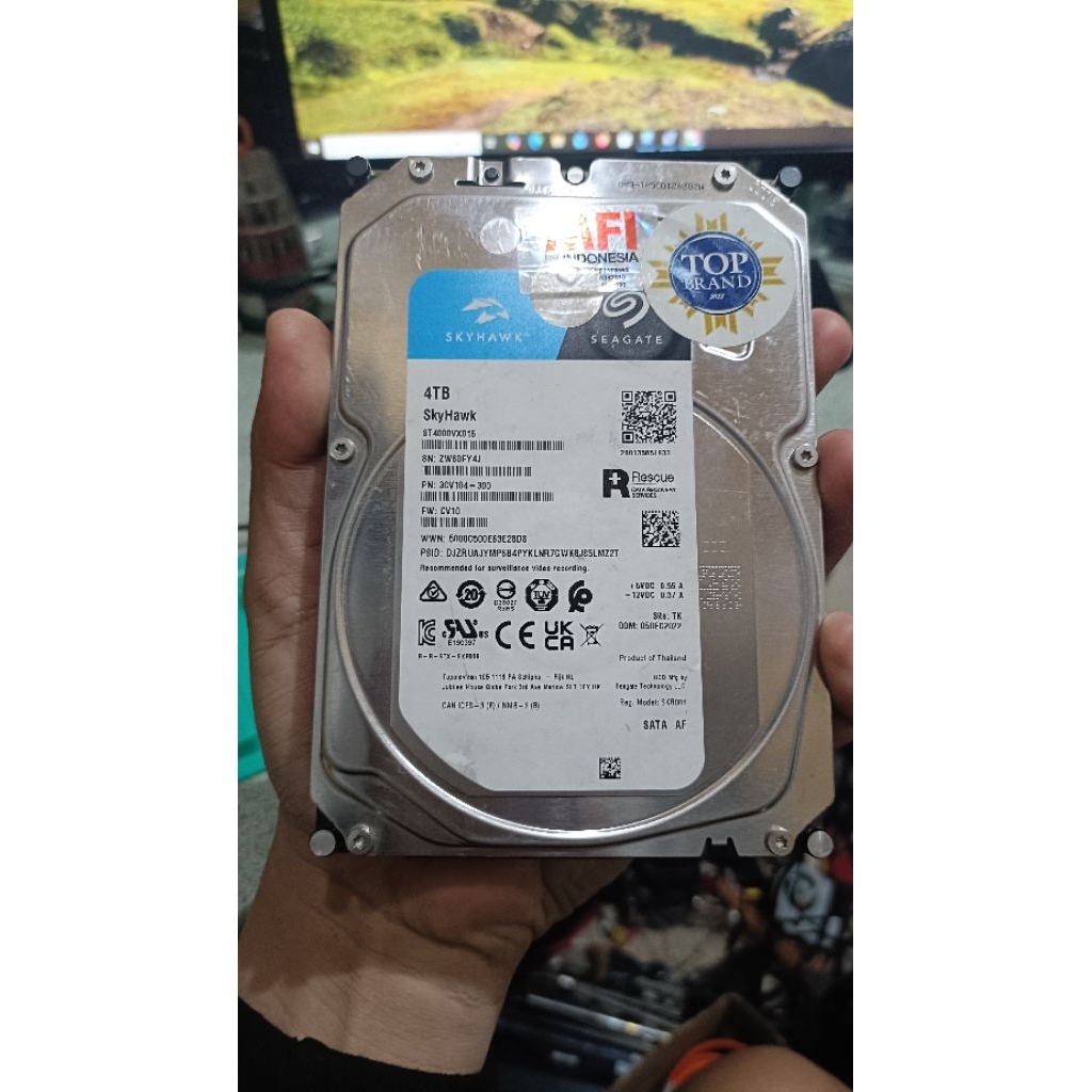 HARDIS PC SEAGITE SKYHAWK 4TB