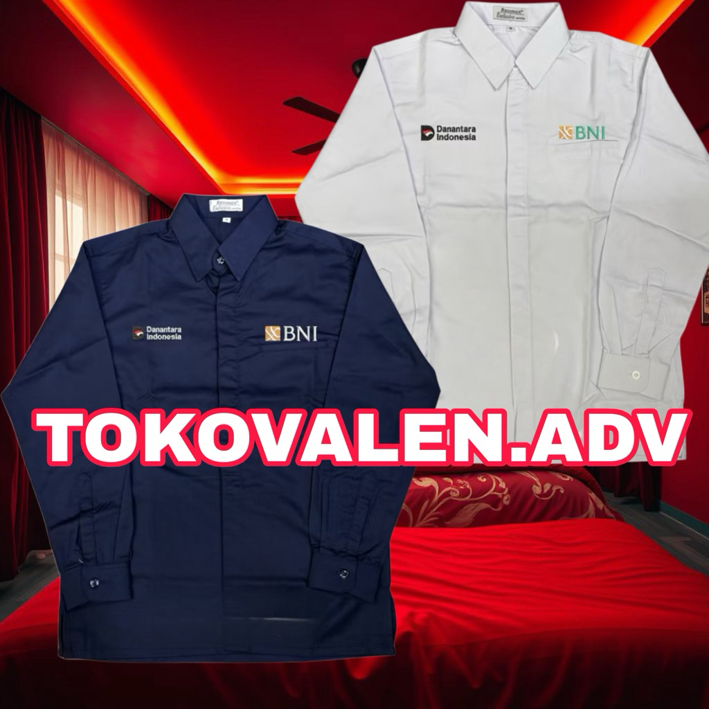 Kemeja Bank BNI Denantara Baju BNI Denantara Seragam BNI Denantara
