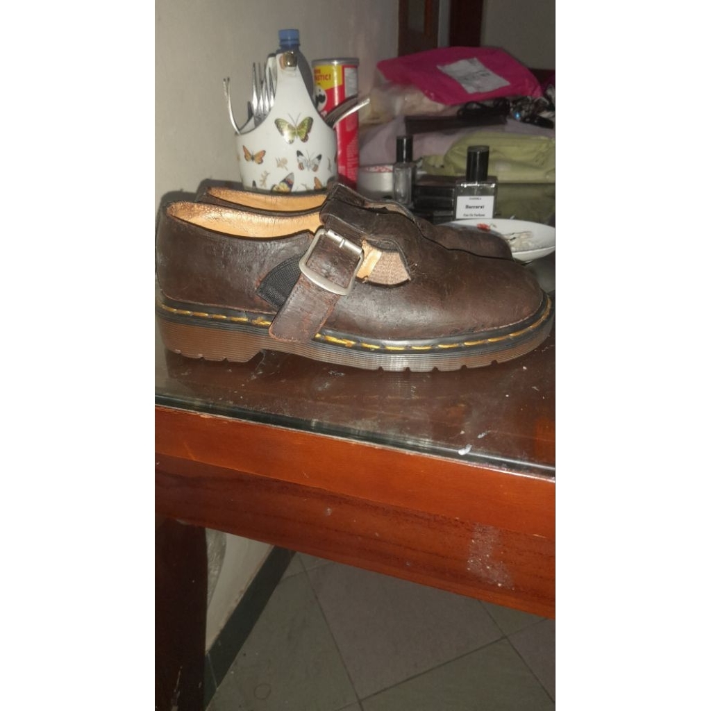 Docmart dr martens polley T bar mary jane crazy horse original made in england