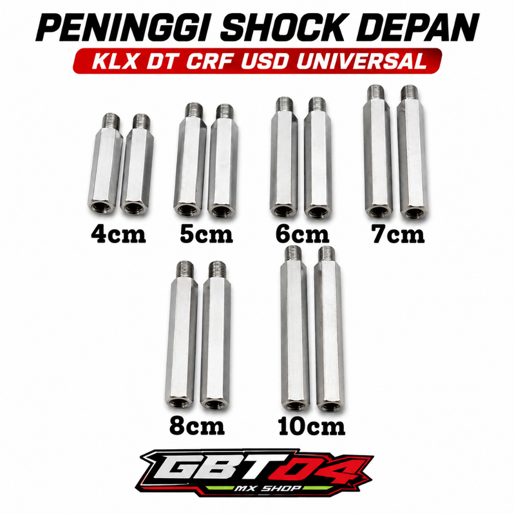 PENINGGI DALAM CRF KLX DTRACKER // SULINGAN PENINGGI DALAM SHOCK DEPAN KLX DTRACKER CRF