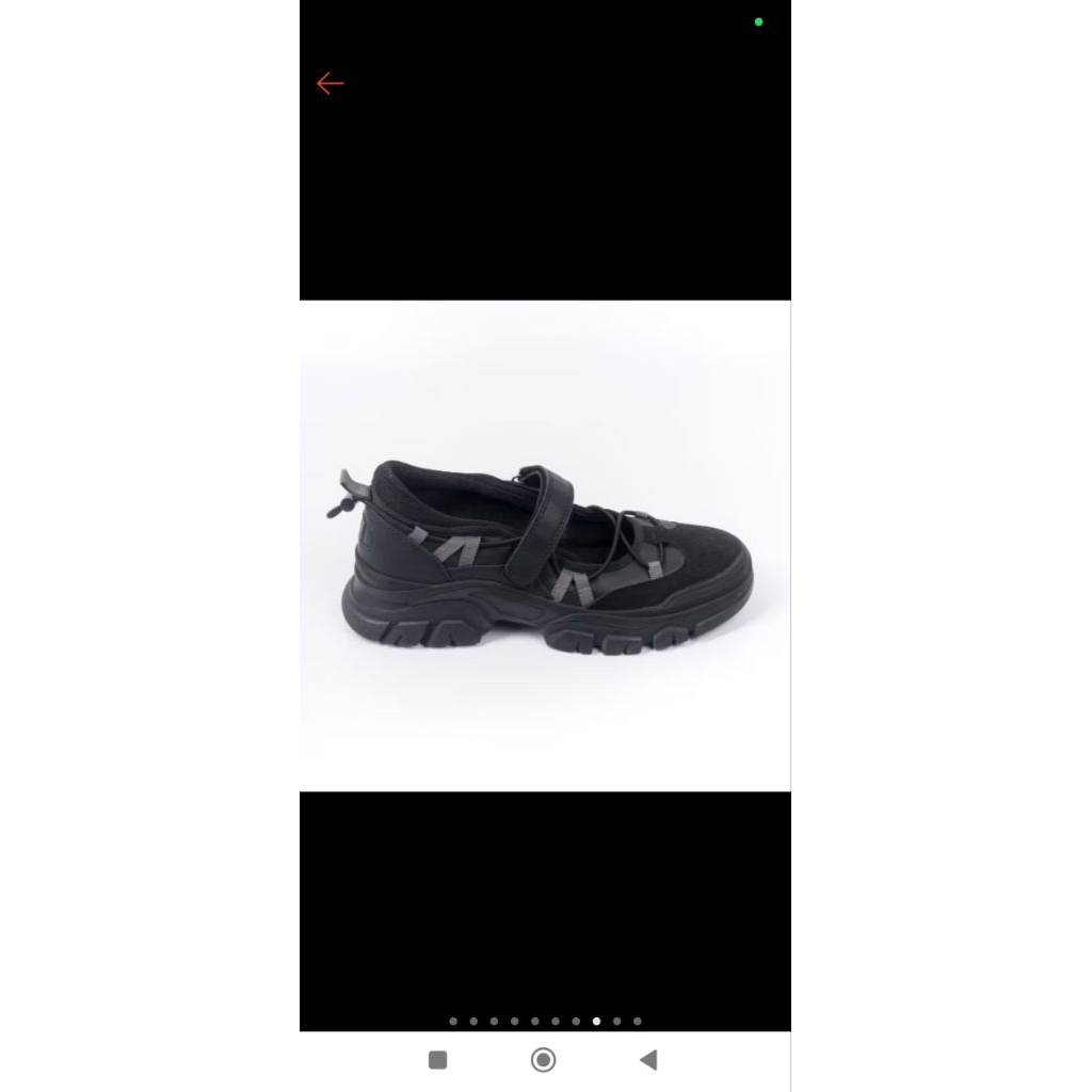 sepatu hitam blow