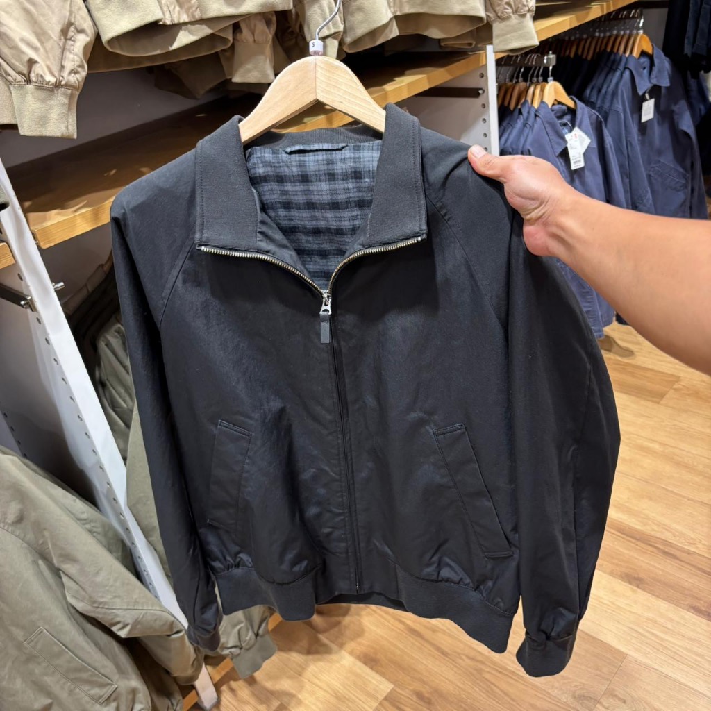Jastip. Jacket Harrington Uniqlo (MAN)