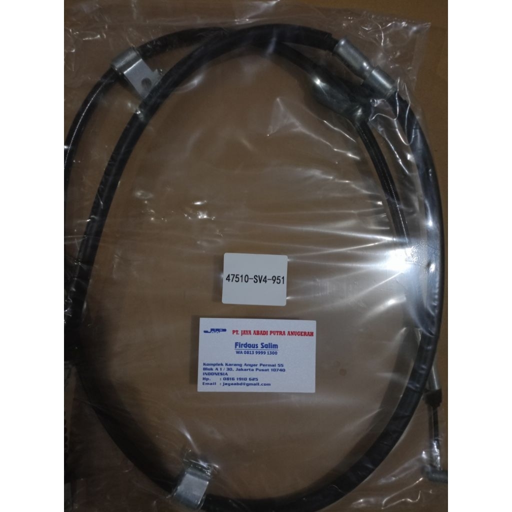 47510/47560 SV4 Wire Parking Cable
Kabel Rem Tangan Handbrake Honda Accord Cielo 1994 1995 1996 1997