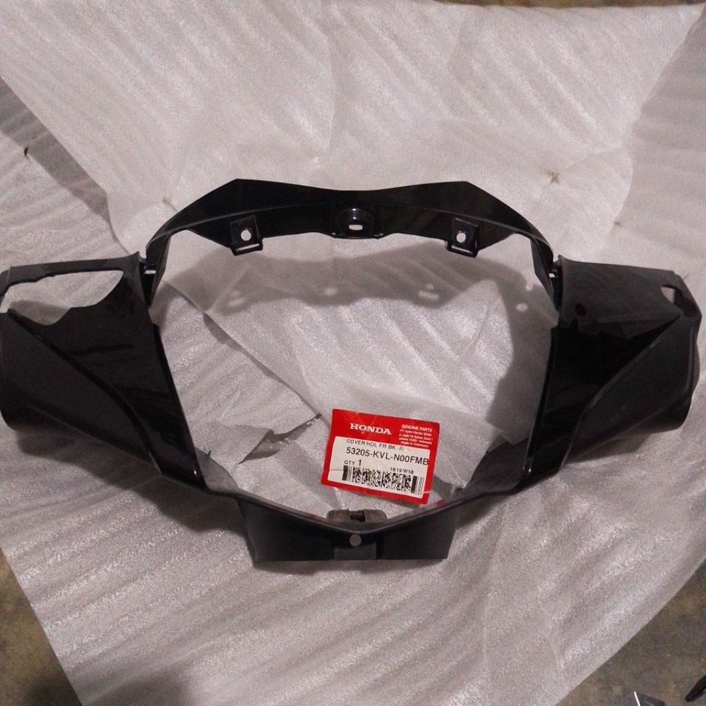 cover batok depan Supra x125 Batman hitam original