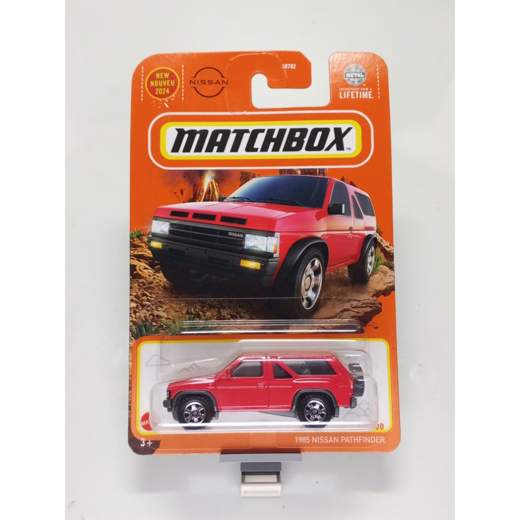 matchbox 1985 Nissan Pathfinder red
