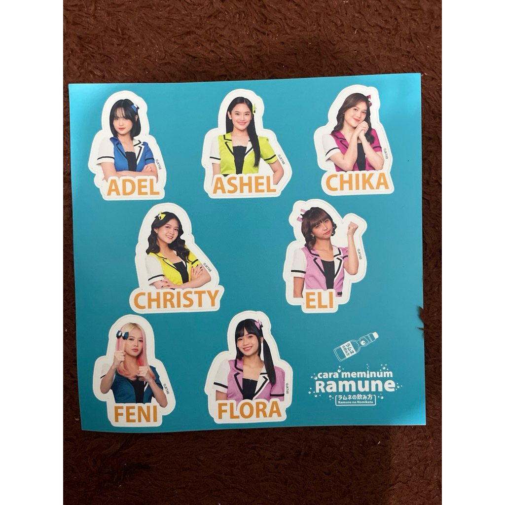 stiker ramune jkt48