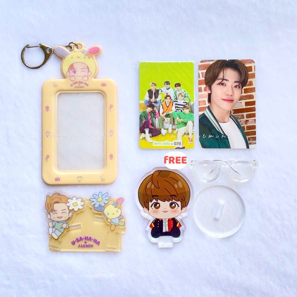 [READY] Jaemin Card Holder Cahol Acrylic Sanrio Usahana Official PC GROUP GRUP 7DREAM DREAMIES OT7 D