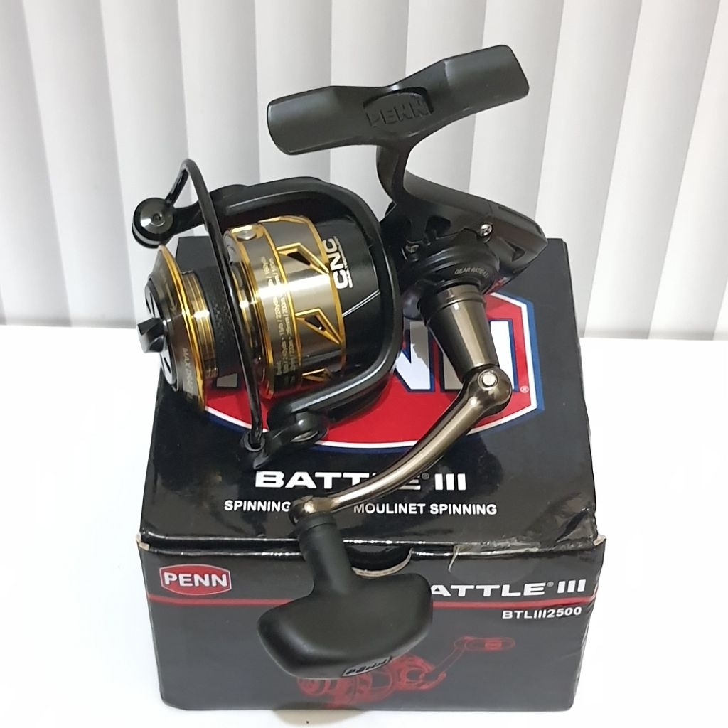REEL PENN BATTLE III 2500 SECOND (BEKAS) MULUS LIKE NEW
