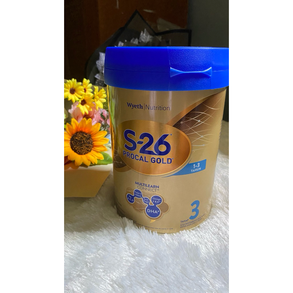 Susu Formula Wyeth S-26 Promil Gold Tahap 1 900g - Nutrisi Lengkap untuk Bayi 1-3 tahun