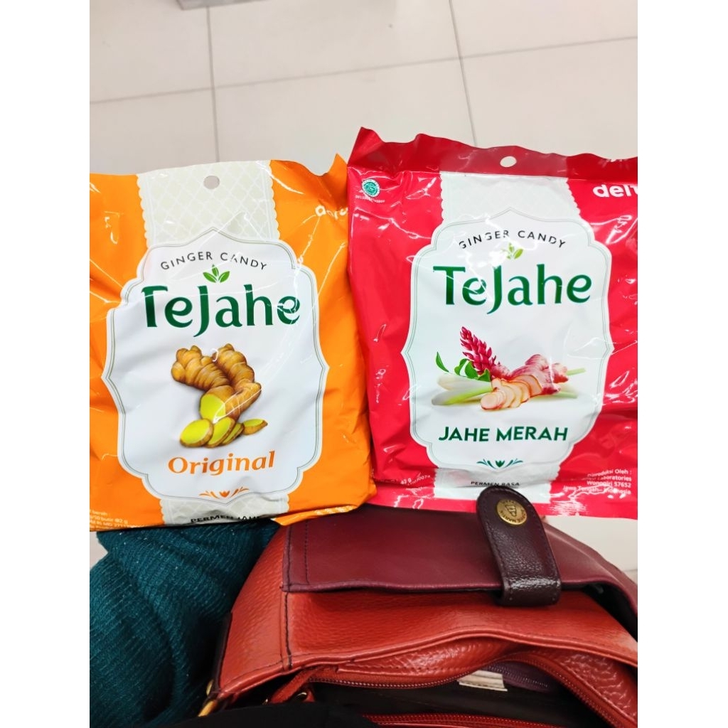 Permen Tejahe Rasa Original/Jahe Merah 100Gr