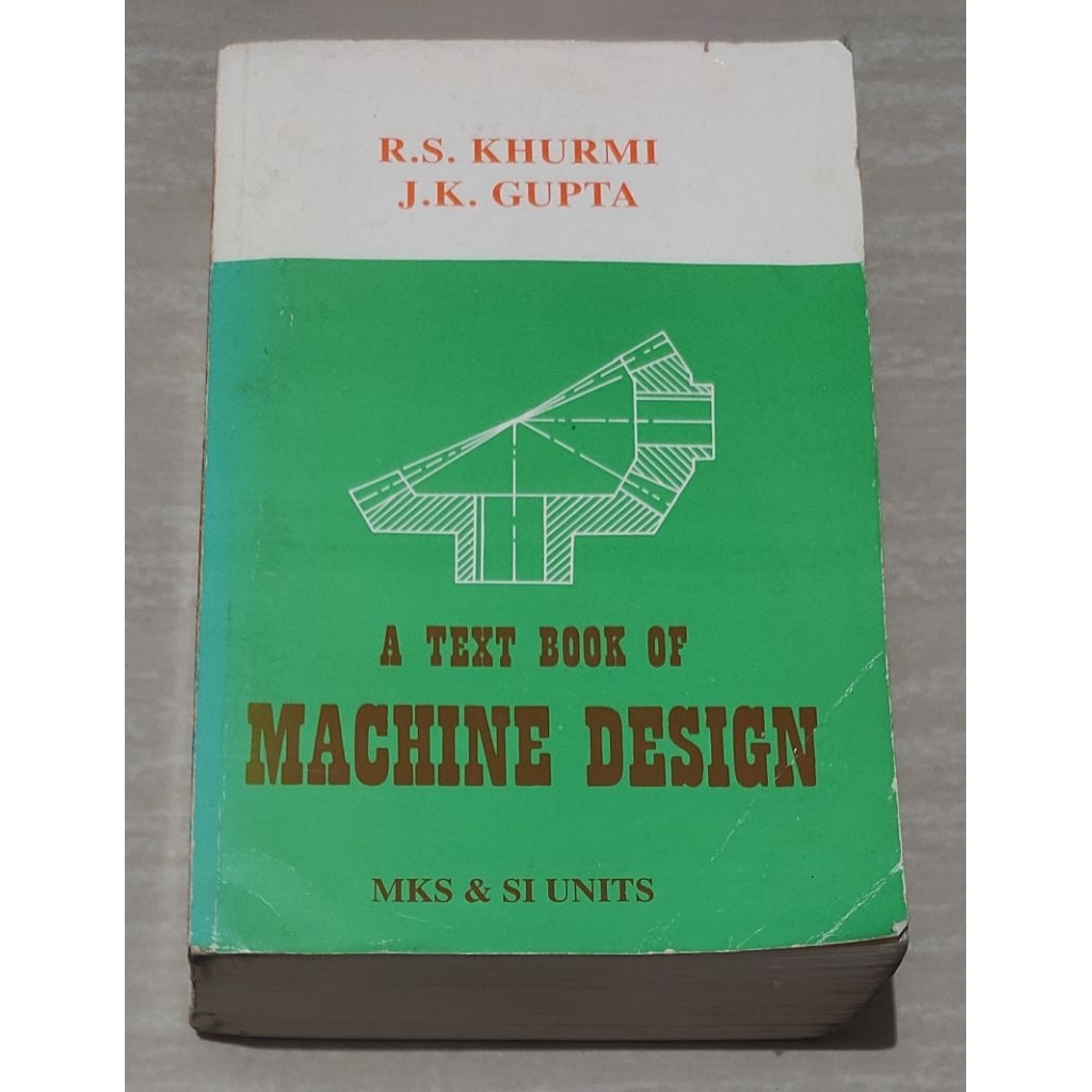 A TEXT BOOK OF MACHINE DESIGN, buku bekas, like new, original