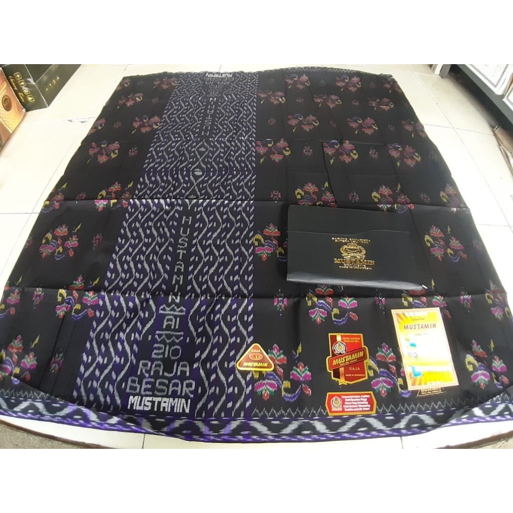 Sarung  Mustamin Raja Besar Full Sutra 210 Type  MST