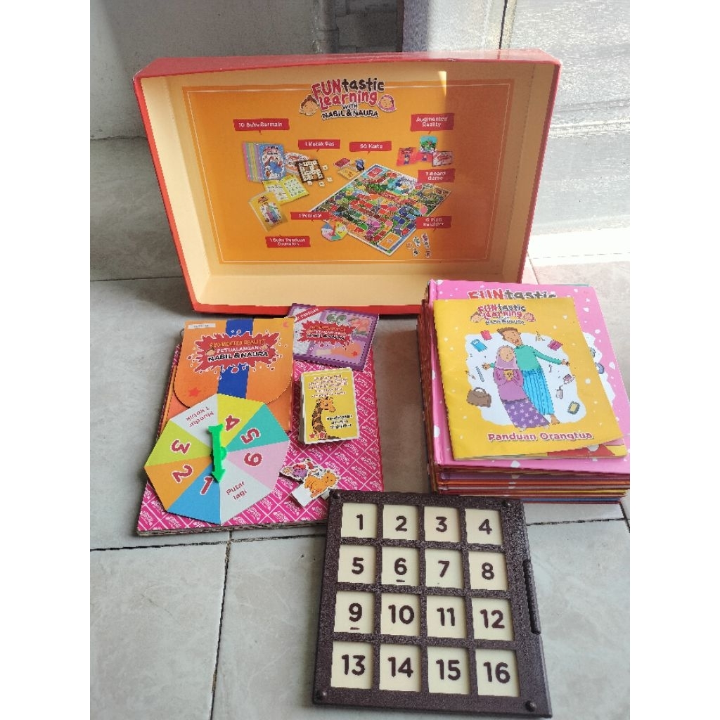 Funtastic learning with nabil & naura preloved